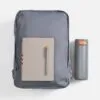 Набор Flexpen Travel, серый с оранжевым с логотипом СПб - фото № 2