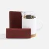 Набор inStream Tea, красный с логотипом СПб - фото № 1