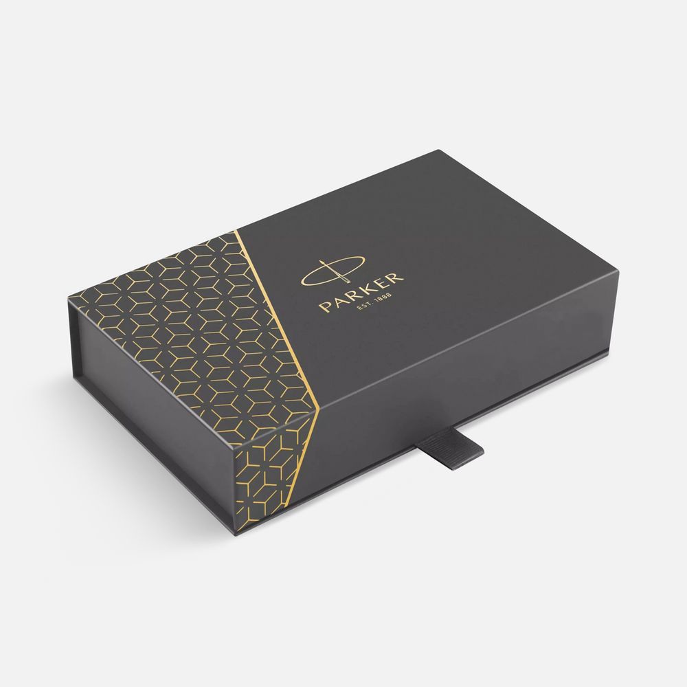 Набор Parker IM Essential Black CT, черный с логотипом СПб - фото № 5