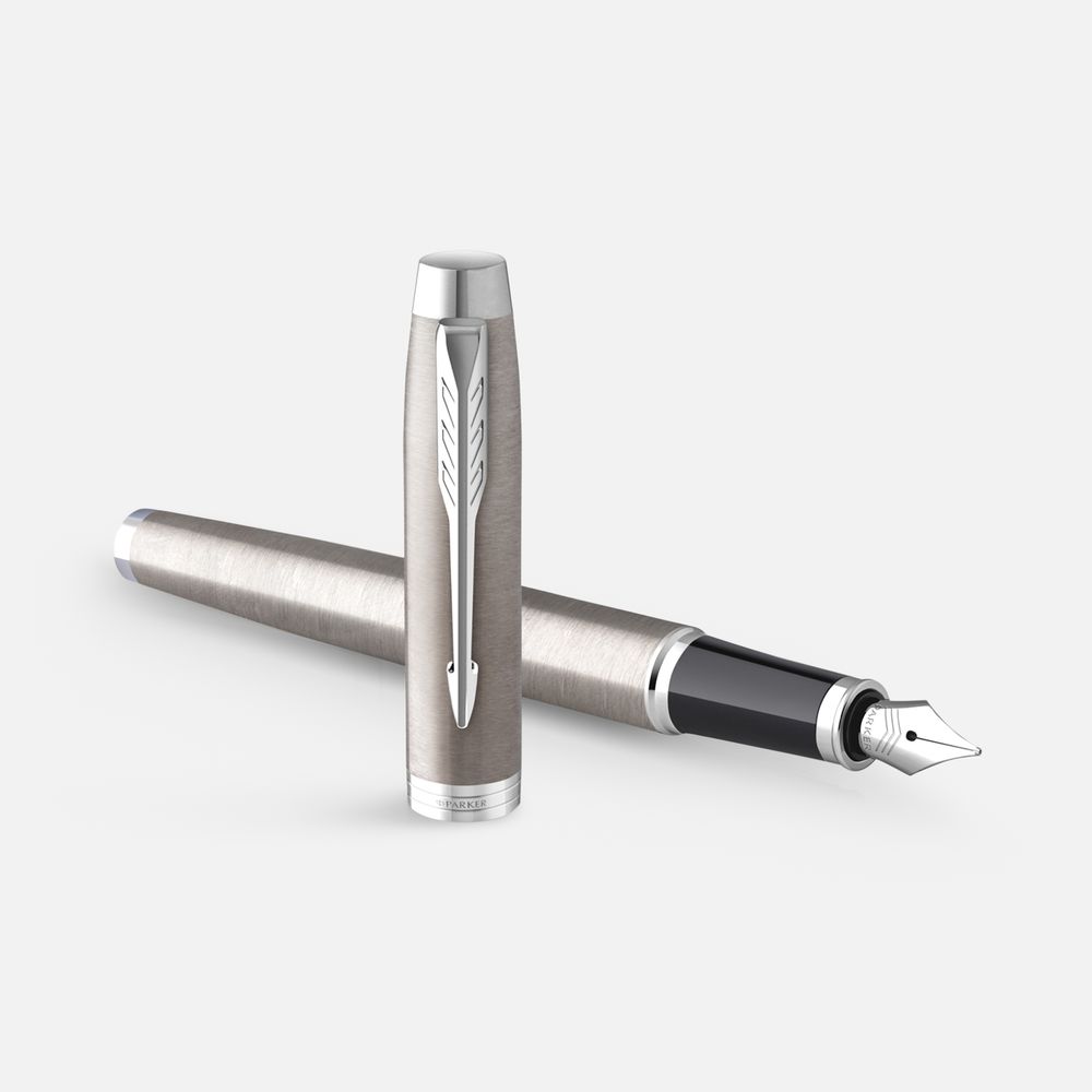 Набор Parker IM Essential Stainless Steel CT, серебристый с логотипом СПб - фото № 3