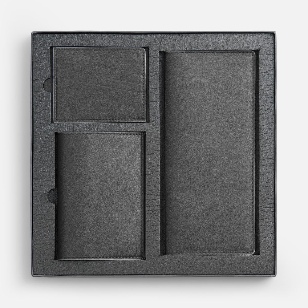 Набор Petrus Trio, серый с логотипом СПб - фото № 2