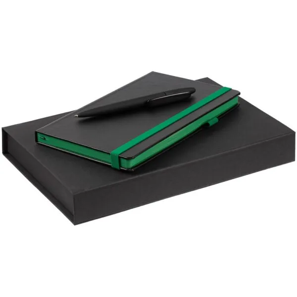 Набор Ton, черный с зеленым с логотипом СПб - фото № 1
