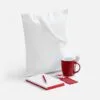 Набор Welcome Pack, красный с белым с логотипом СПб - фото № 1