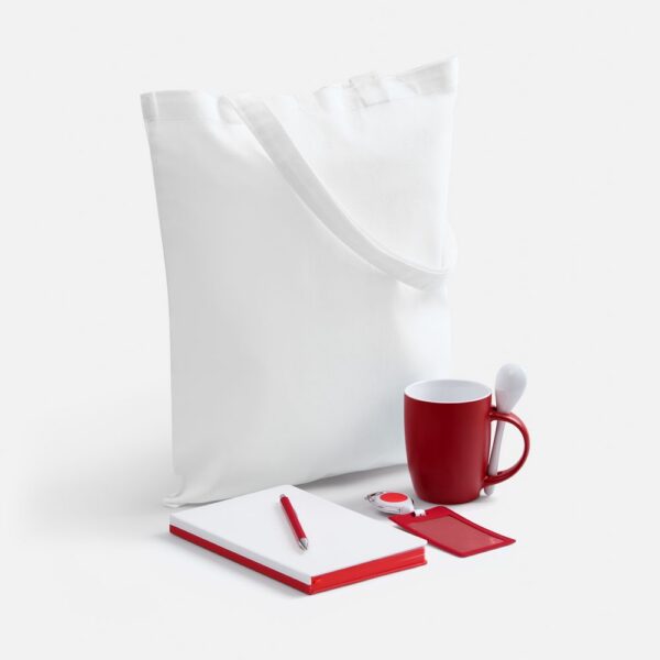 Набор Welcome Pack, красный с белым с логотипом СПб - фото № 1