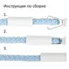 Наконечник для шнурка Nozzle, белый с логотипом СПб - фото № 3