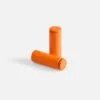 Наконечник для шнурка Nozzle, ver.2, оранжевый неон с логотипом СПб - фото № 2