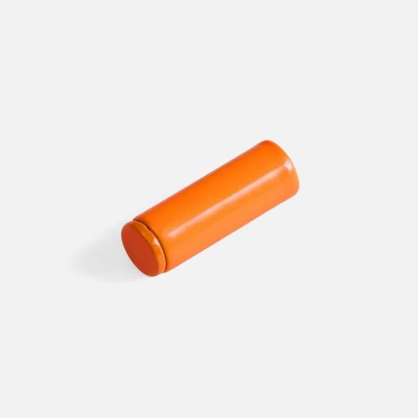 Наконечник для шнурка Nozzle, ver.2, оранжевый неон с логотипом СПб - фото № 1