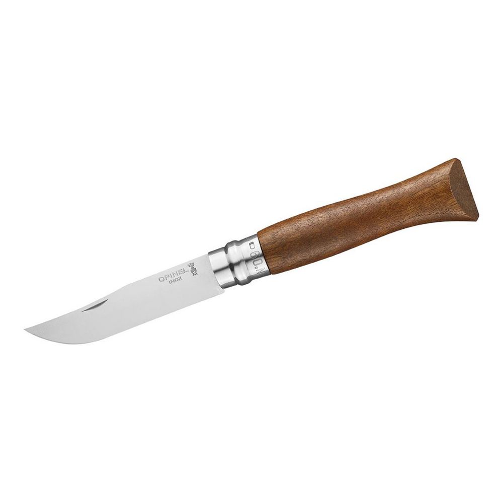 Нож Opinel No 9, орех с логотипом СПб - фото № 3