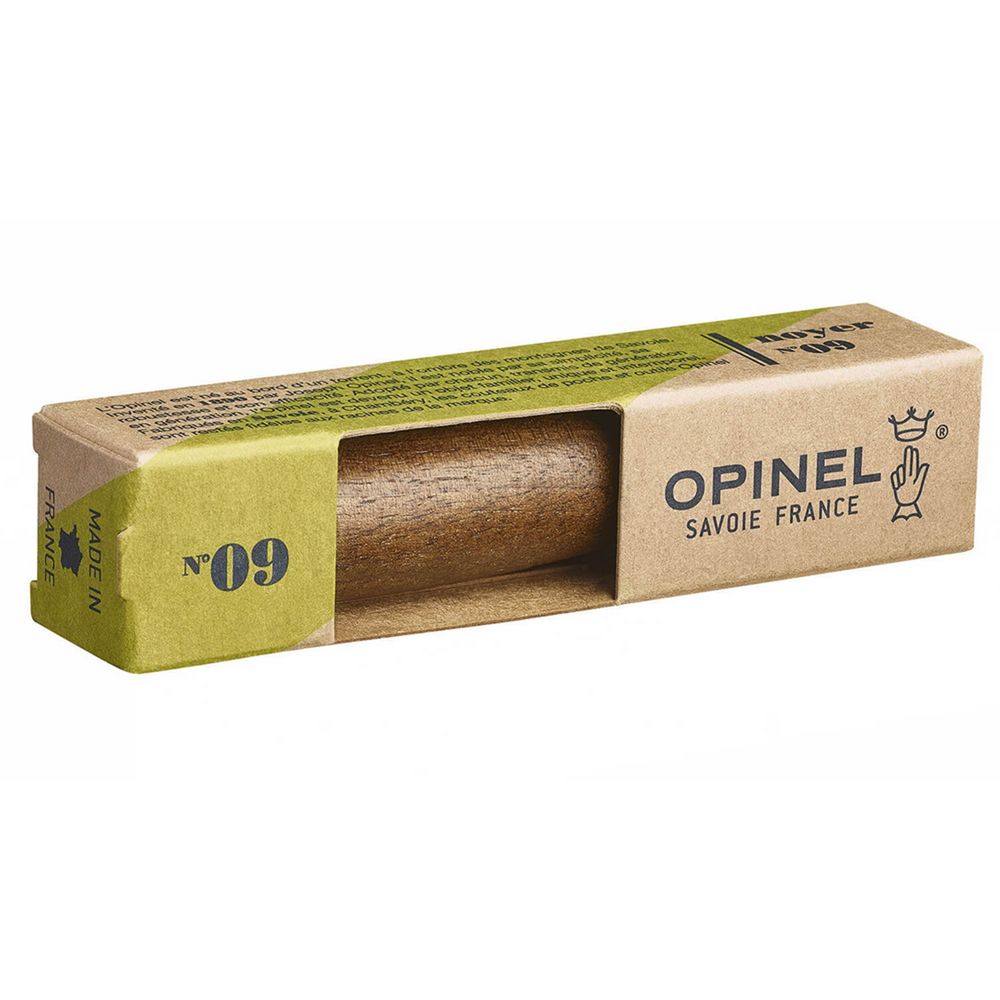 Нож Opinel No 9, орех с логотипом СПб - фото № 4