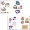 Объемные наклейки под смолой Sticker Pack на заказ с логотипом СПб - фото № 1