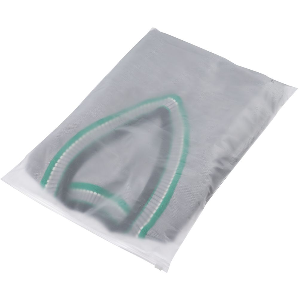 Пакет Zip Lock, M, белый с логотипом СПб - фото № 4