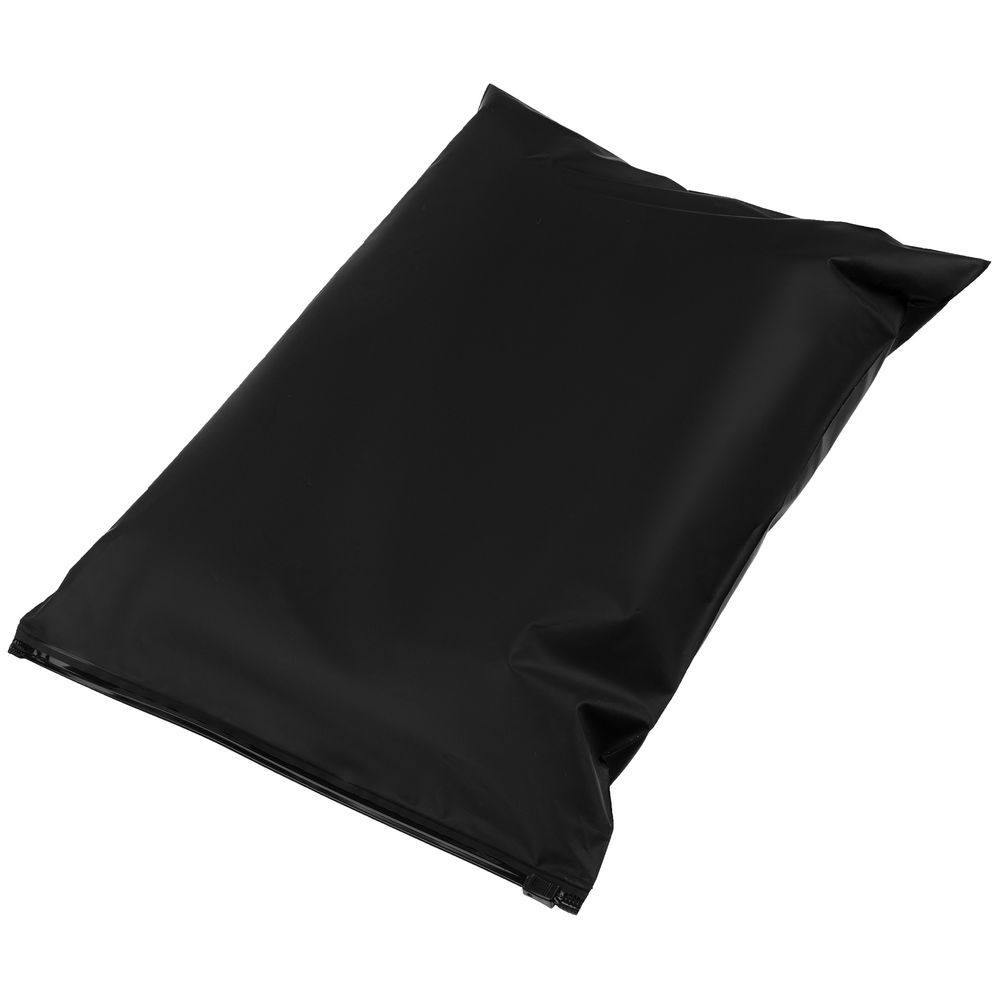 Пакет Zip Lock, S, черный с логотипом СПб - фото № 4