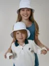 Панама детская Challenge Kids, красная с логотипом СПб - фото № 6