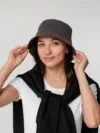 Панама Sombra, темно-серая с логотипом СПб - фото № 6