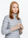 Перчатки Alpine, удлиненные, бежевые с логотипом СПб - фото № 5