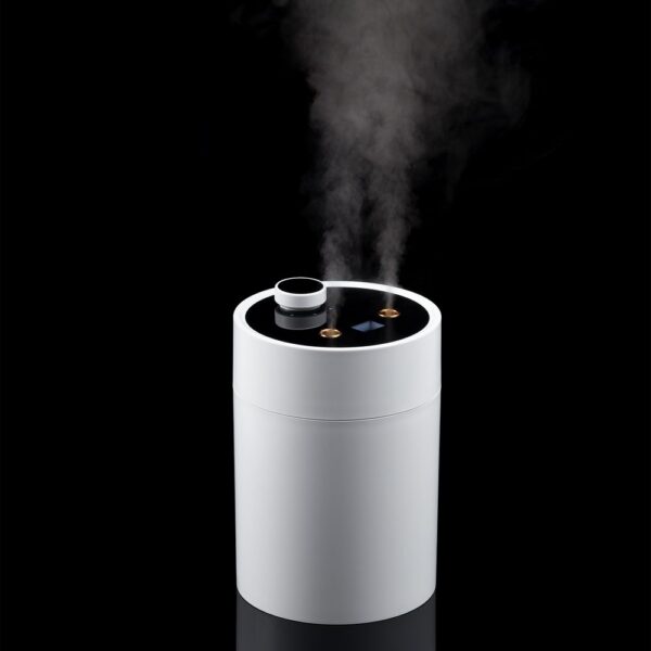 Переносной увлажнитель-ароматизатор humidiFine, белый с логотипом СПб - фото № 1