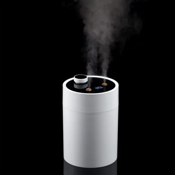 Переносной увлажнитель-ароматизатор humidiFine, белый с логотипом СПб - фото № 1