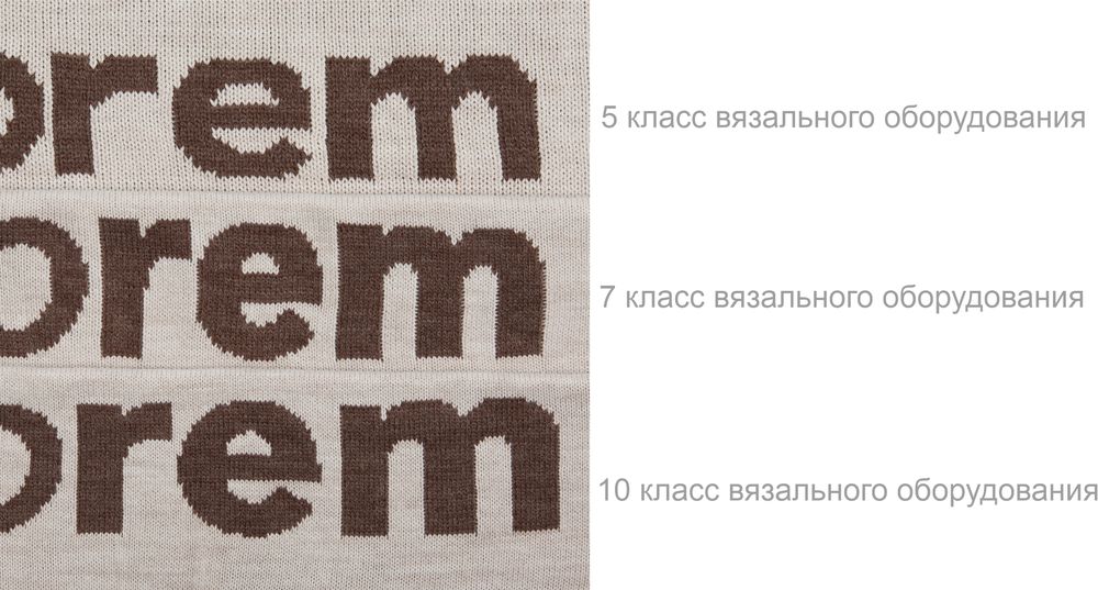 Плед на заказ Tricksy Net Grand Max, 2 цвета, S, акрил с логотипом СПб - фото № 5