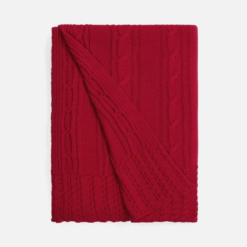 Плед Remitti, красный