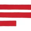 Плоский шнур Cord L, красный, 110 см с логотипом СПб - фото № 2