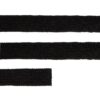 Плоский шнур Cord M, черный, 70 см с логотипом СПб - фото № 2