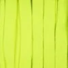 Плоский шнур Cord M, желтый неон, 80 см с логотипом СПб - фото № 1