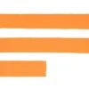 Плоский шнур Cord S, оранжевый неон, 10 см с логотипом СПб - фото № 2