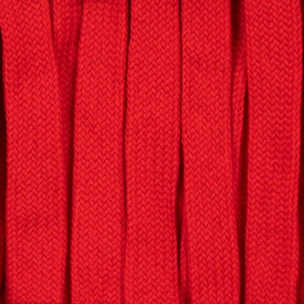 Плоский шнур Cord XL, красный, 200 см с логотипом СПб - фото № 1