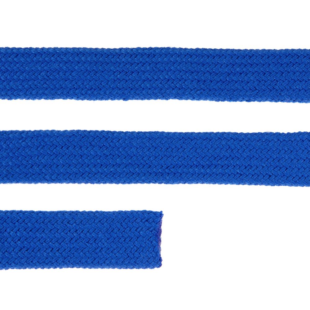 Плоский шнур Cord XL, синий, 180 см с логотипом СПб - фото № 2