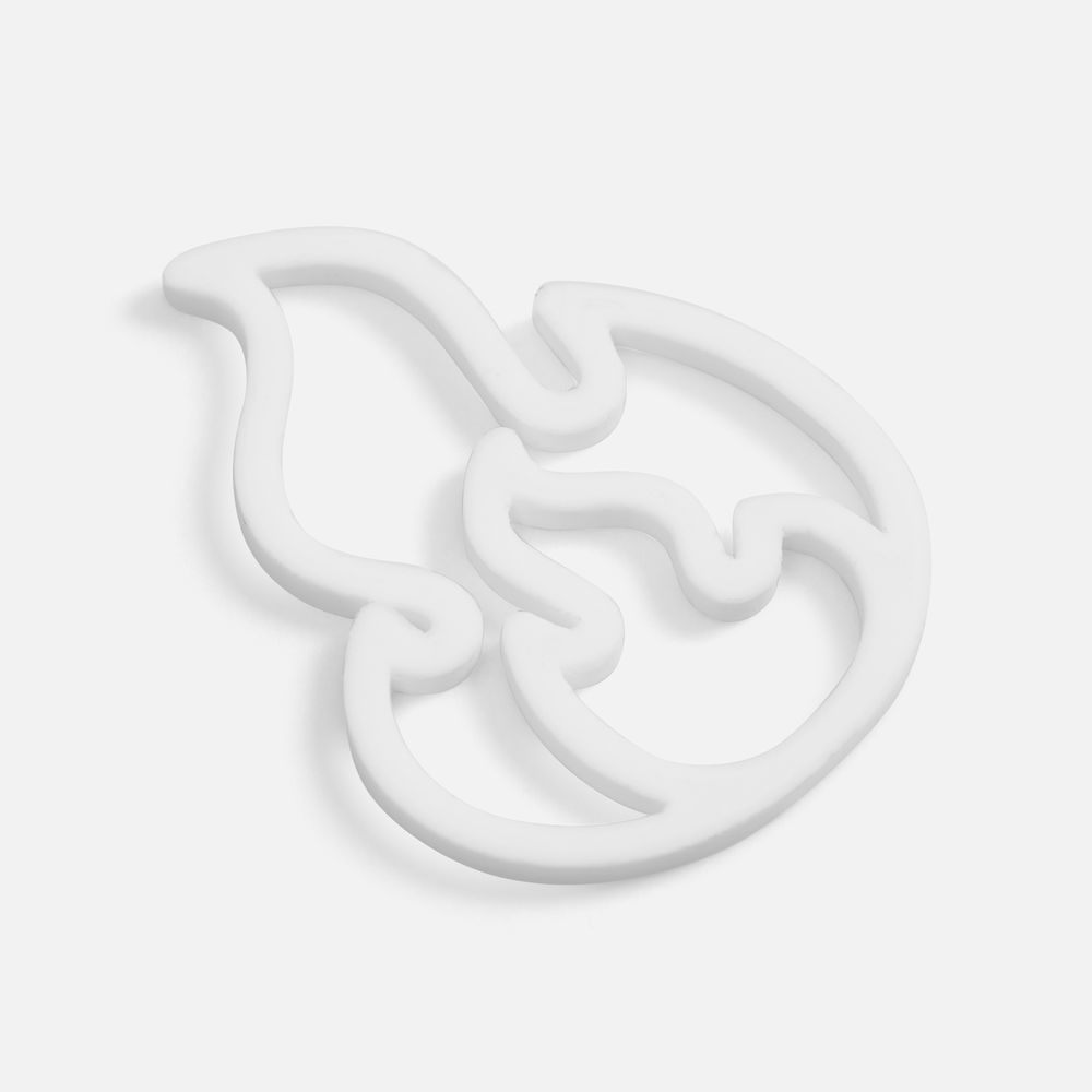 Подвеска Industry, 3D-печать на заказ, огонь с логотипом СПб - фото № 4