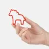 Подвеска «Лошадка», 3D-печать на заказ с логотипом СПб - фото № 2