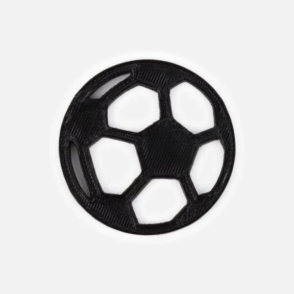 Подвеска Sport, 3D-печать на заказ, футбол с логотипом СПб - фото № 1