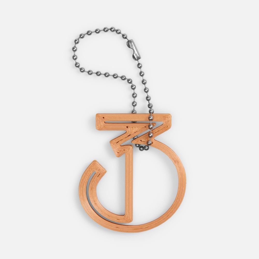 Подвеска Symbol, 3D-печать на заказ, цифра 3 с логотипом СПб - фото № 4