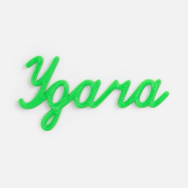 Подвеска Word, 3D-печать на заказ, удача с логотипом СПб - фото № 1