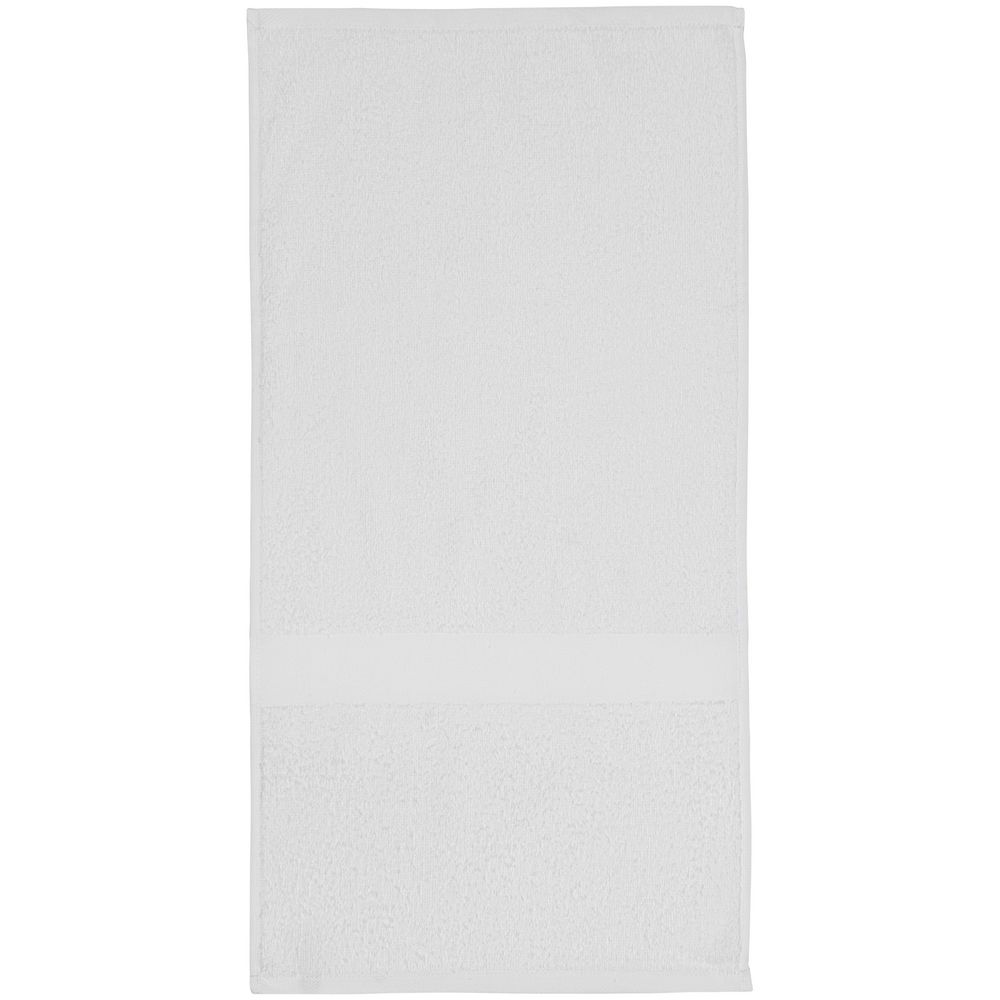 Полотенце Soft Me Light, ver.2, малое, белое с логотипом СПб - фото № 2