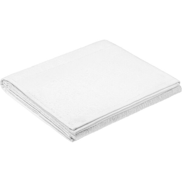Полотенце Soft Me Light XL, белое с логотипом СПб - фото № 1