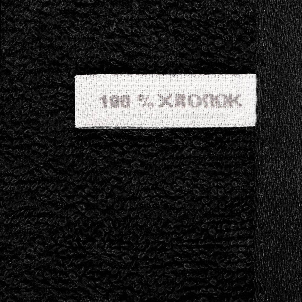Полотенце Soft Me Light XL, черное с логотипом СПб - фото № 4