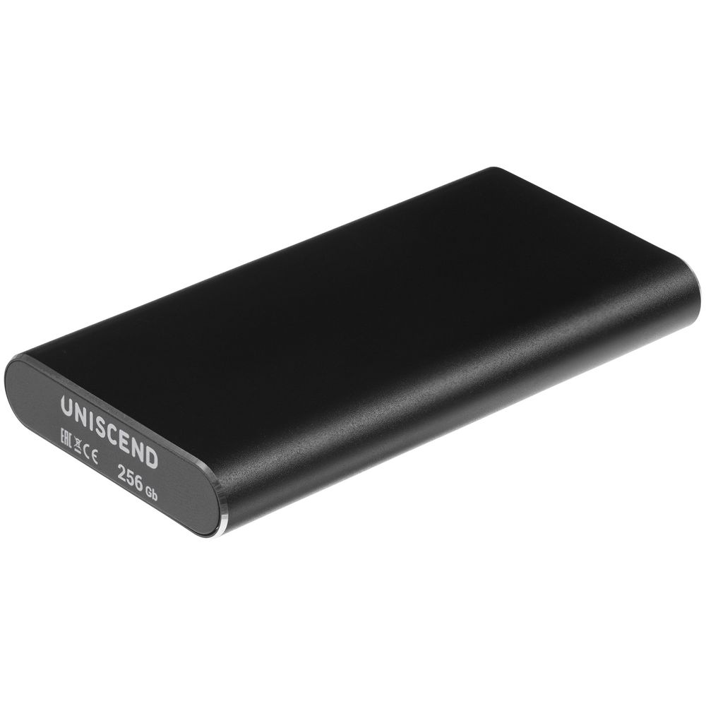 Портативный внешний диск SSD Uniscend Drop, 256 Гб, черный, без футляра с логотипом СПб - фото № 2