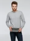 Поясная сумка Kalita, серая с логотипом СПб - фото № 6