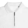 Рубашка поло мужская с длинным рукавом Terrazzo, белая с логотипом СПб - фото № 4