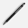 Ручка шариковая Atento Soft Touch Stylus со стилусом, черная с логотипом СПб - фото № 2