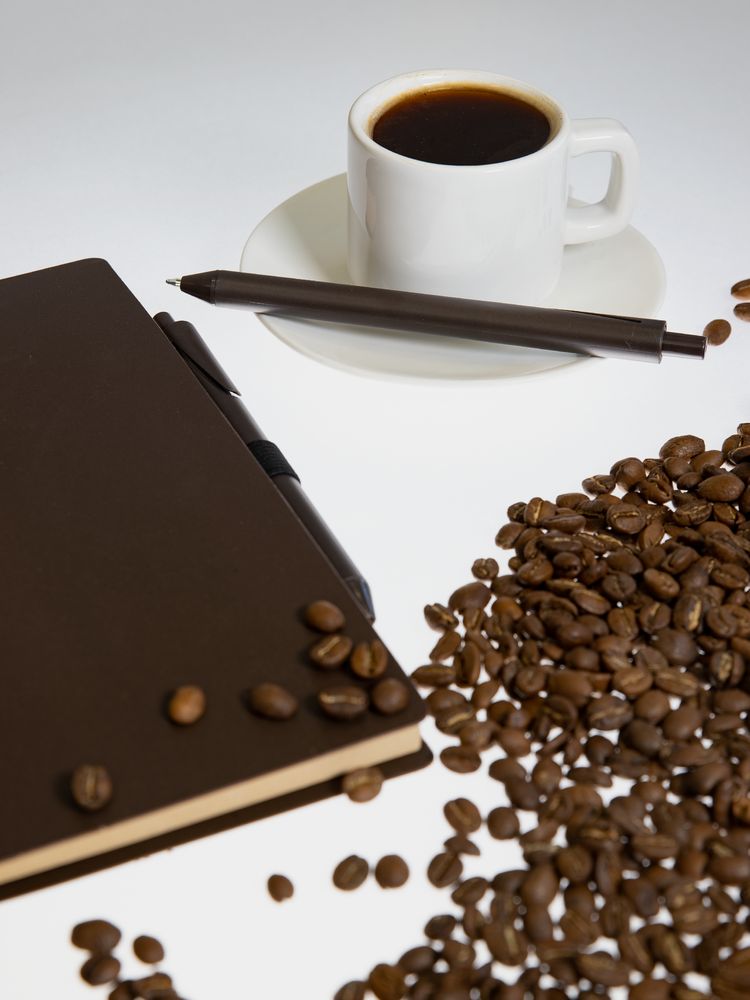 Ручка шариковая Coffeist с логотипом СПб - фото № 5