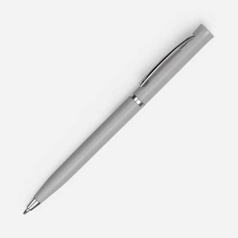 Ручка шариковая Euro Chrome, темно-серая
