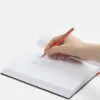Ручка шариковая Hotel Chrome, ver.2, матовая красная с логотипом СПб - фото № 4