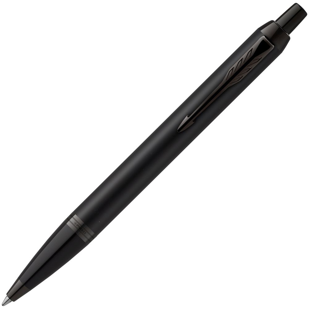 Ручка шариковая Parker IM Achromatic Black с логотипом СПб - фото № 1