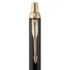 Ручка шариковая Parker IM Core Black GT, черная с логотипом СПб - фото № 5