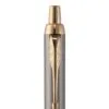 Ручка шариковая Parker IM Core K321 Brushed Metal GT M с логотипом СПб - фото № 5