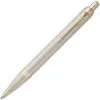 Ручка шариковая Parker IM Professionals Monochrome Champagne, золотистая с логотипом СПб - фото № 1