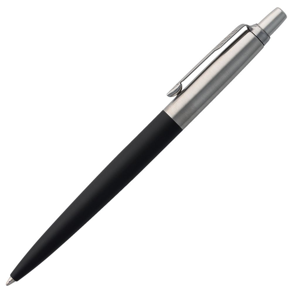 Ручка шариковая Parker Jotter Core K63, черный с серебристым с логотипом СПб - фото № 2