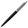 Ручка шариковая Parker Jotter Core K63, черный с серебристым с логотипом СПб - фото № 1